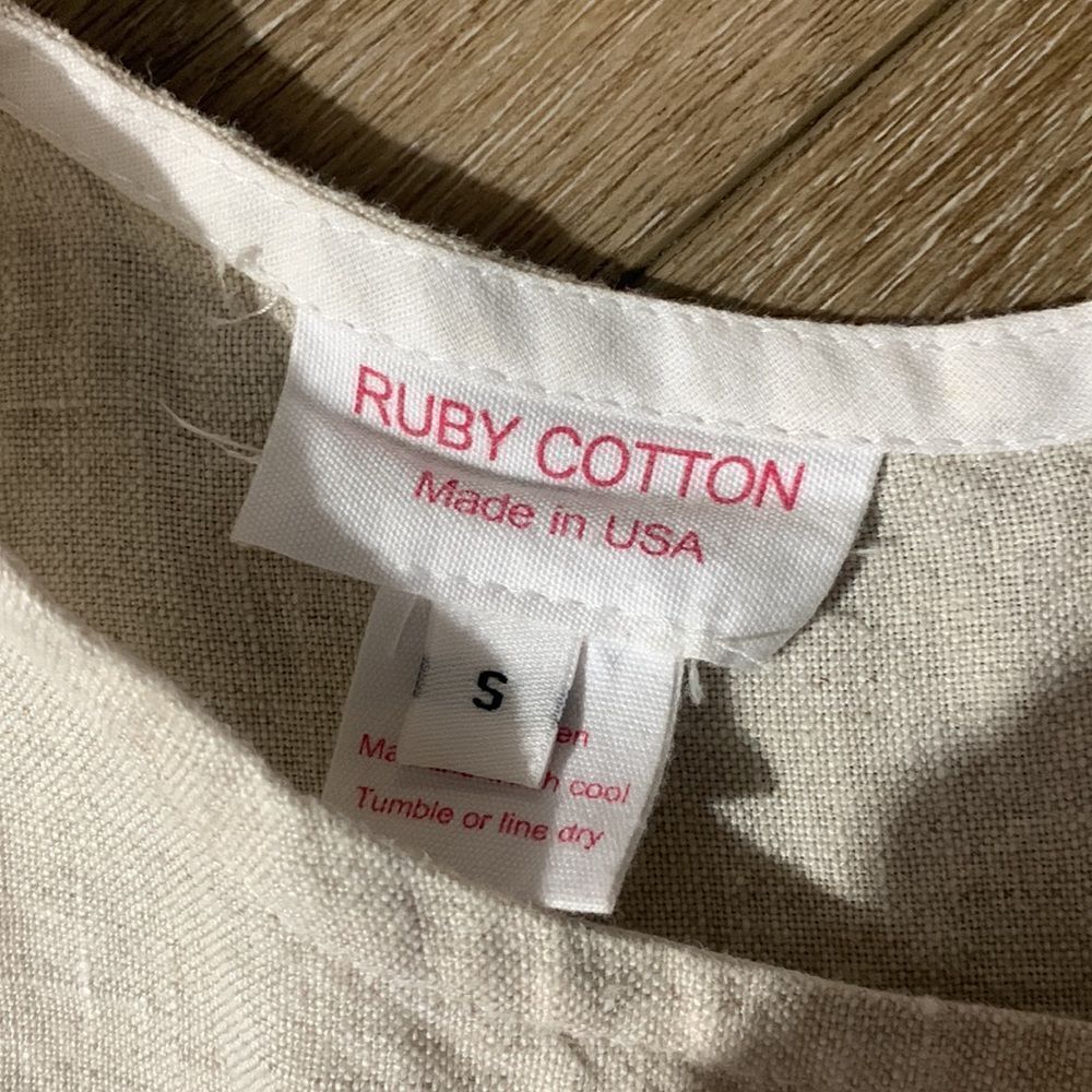 Ruby Cotton Linen Dress - Picture 5 of 6